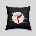 Hummingbird cushion 1